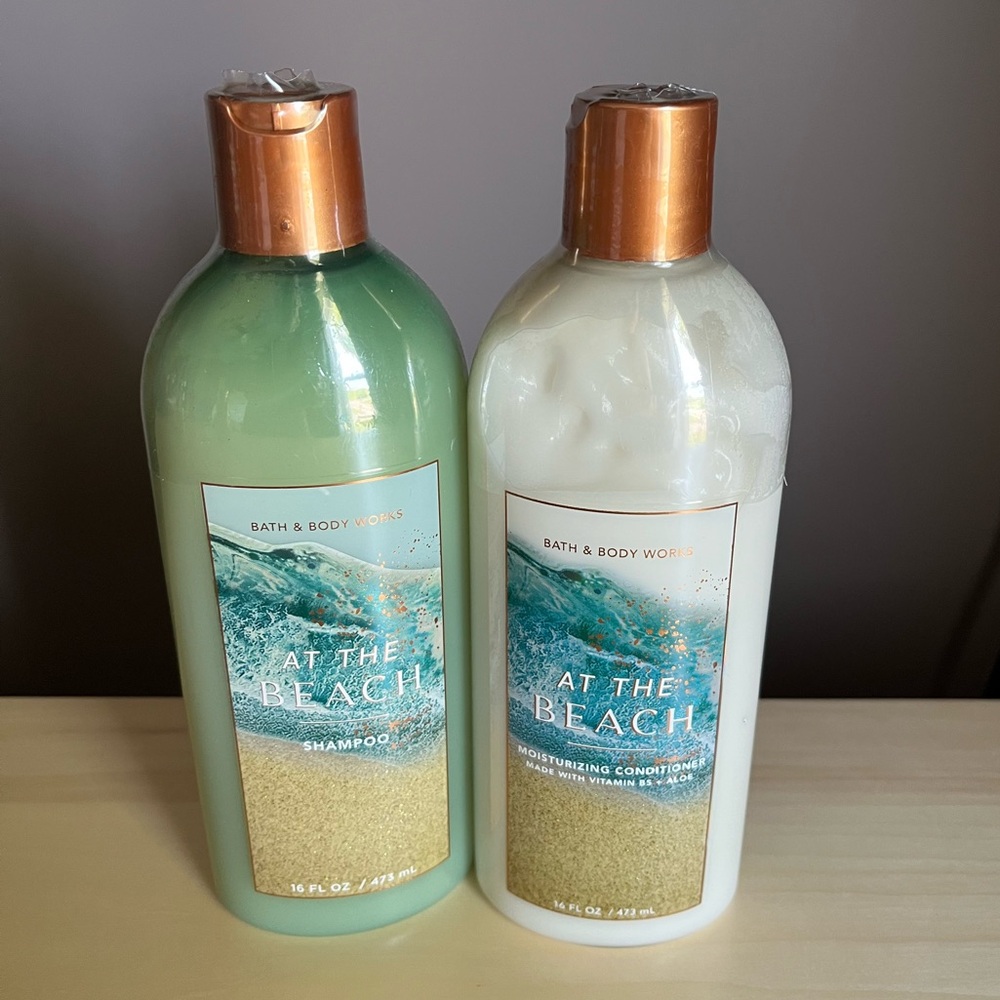 Bath & Body Works At The Beach Moisturizing Shampoo & Conditioner Set